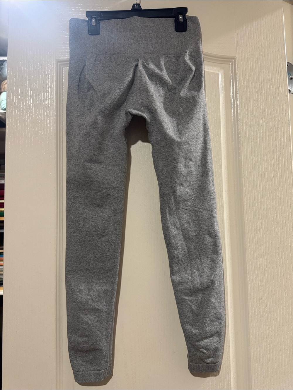 PARAGON Gray High-Waist Knit Leggings - Picture 3 of 3